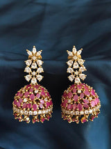 AD Stone Earrings - Nakshatra Jewels