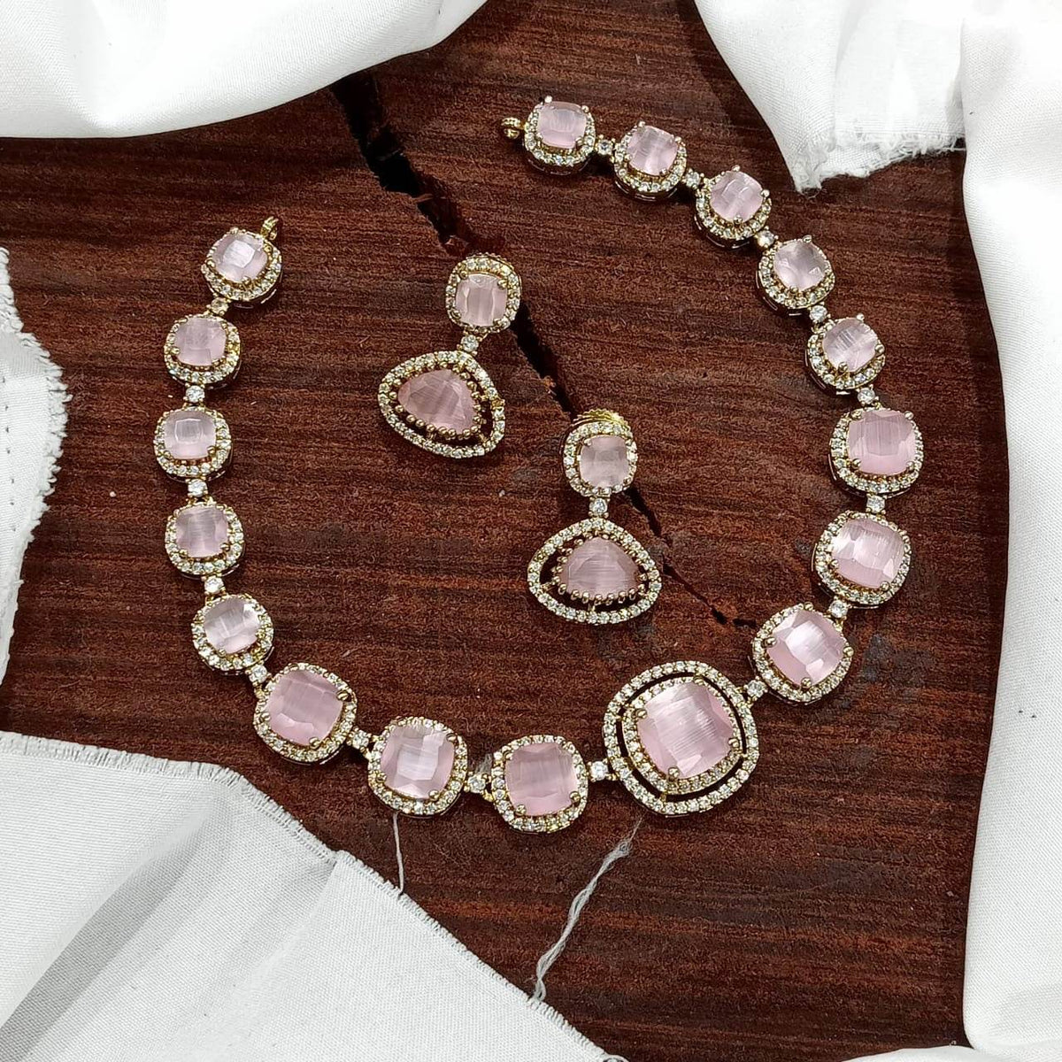 AD Stones Necklace