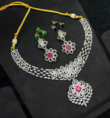 AD Stones Necklace - Nakshatra Jewels