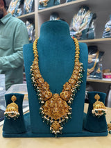 Nakshi Work with AD Stones Bridal Haram