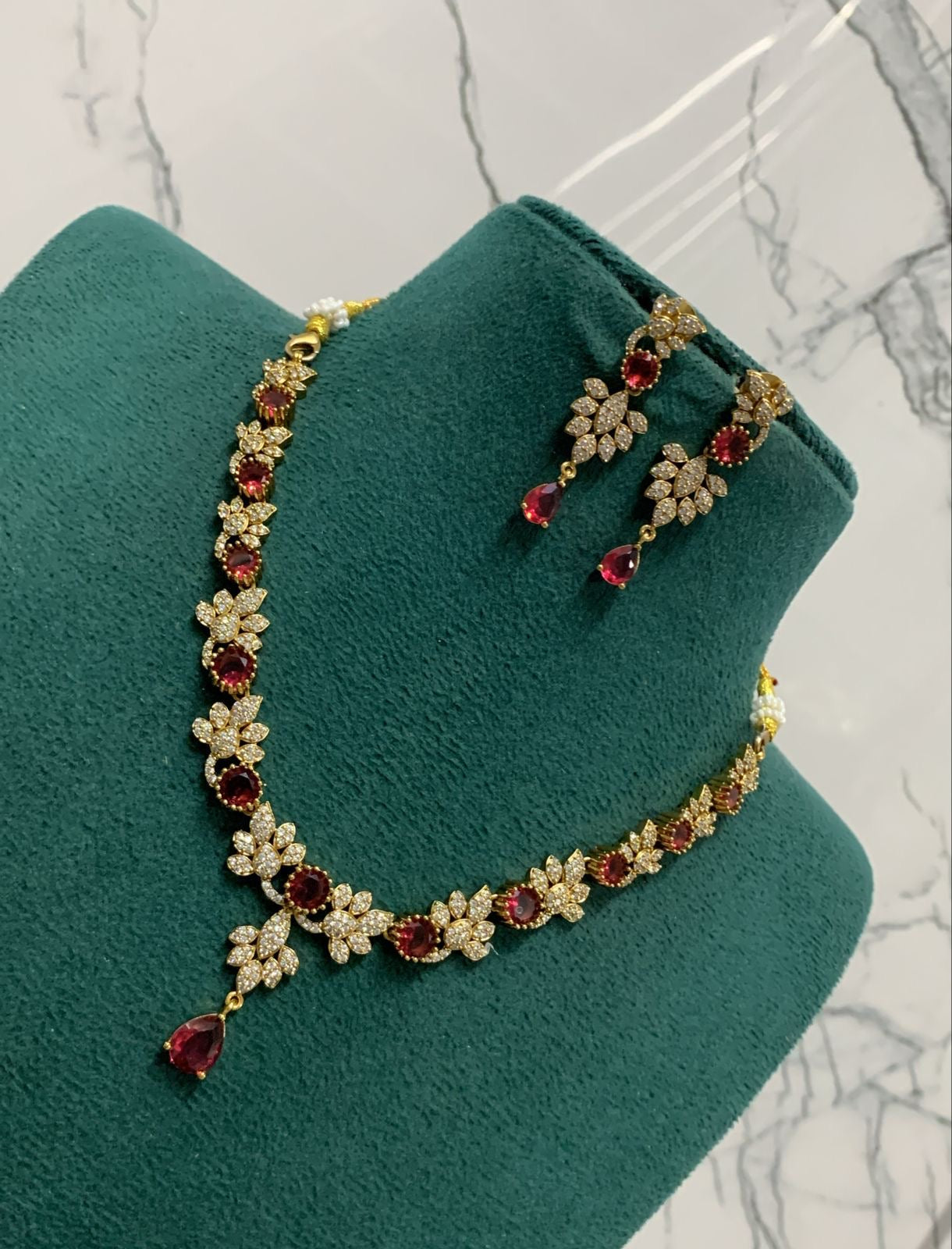 AD Stones Necklace