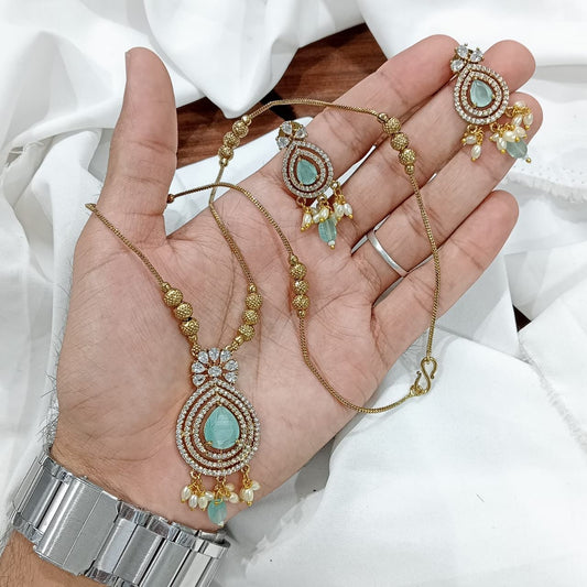 AD Stones Necklace