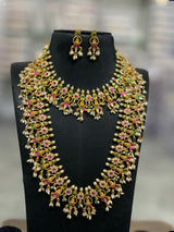 Nakshi Work with Kundan Stones Combo Set