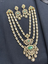 Mossianite Stones Bridal Layer Haram