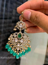 Mossianite Stones Tikka - Nakshatra Jewels