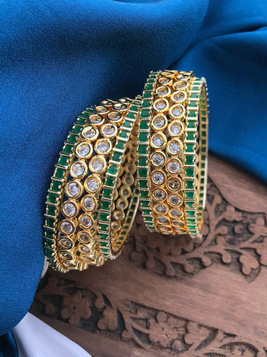AD Stone Bangles