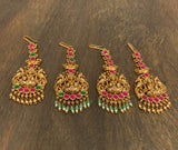 Nagasi work with jadao kundan Stones Tikka - Nakshatra Jewels