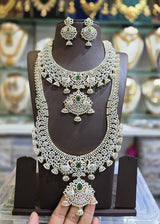 American Diamond Stones Bridal Combo