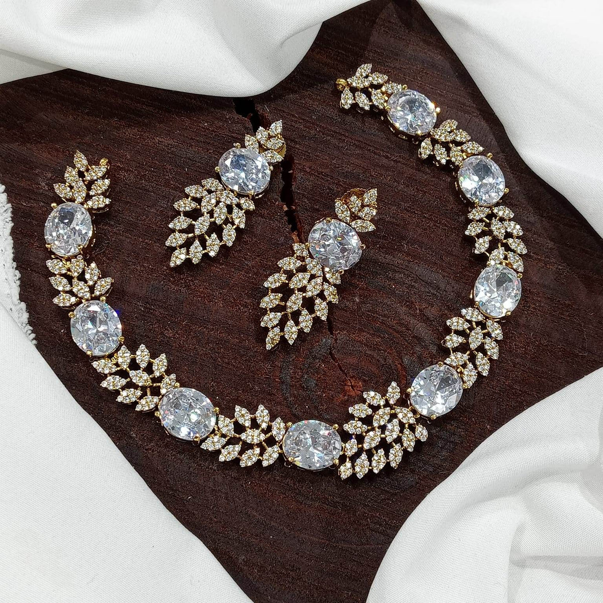 AD Stones Necklace