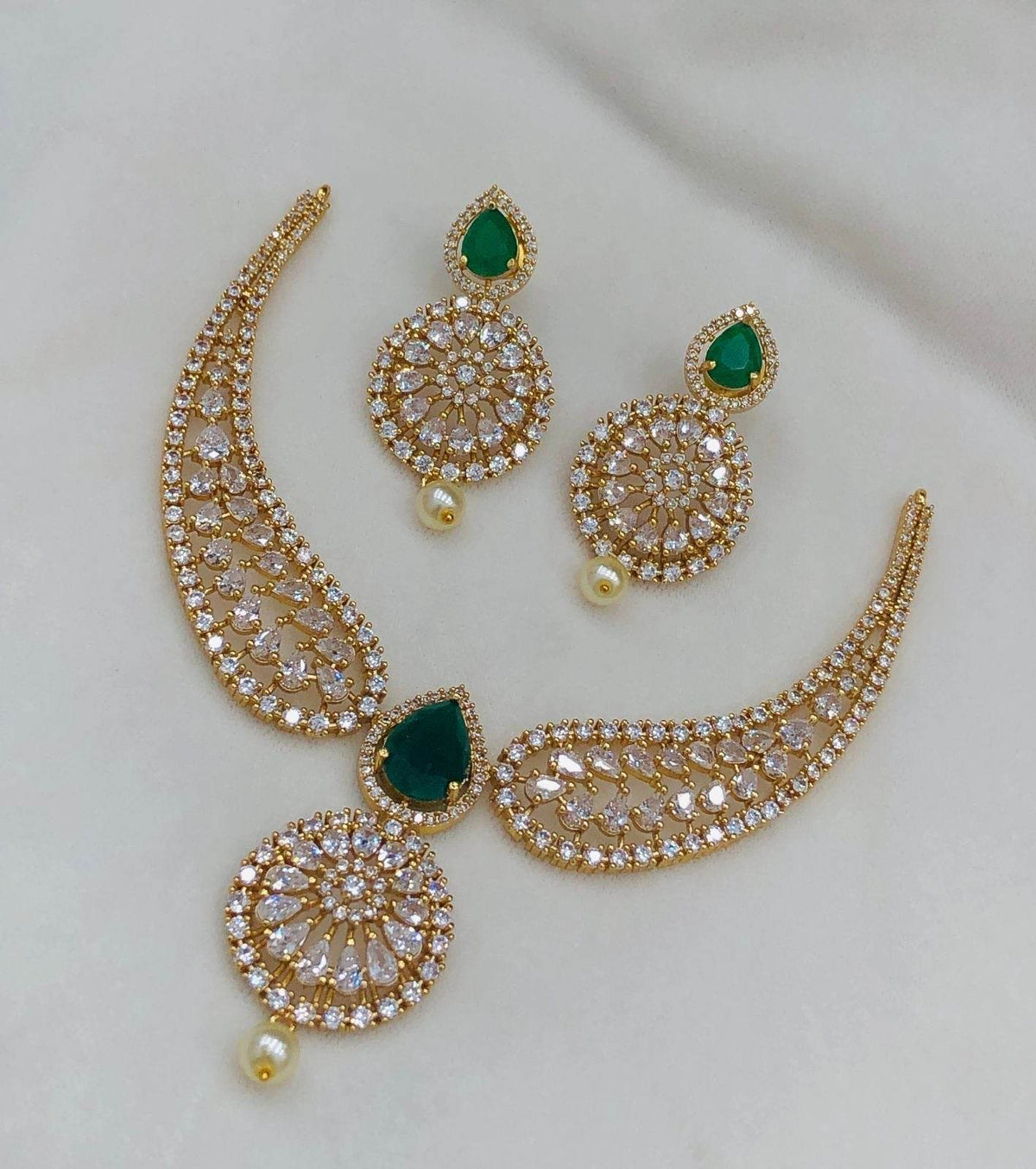 AD Stones Necklace