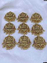 Premium Matt with Kempu Stones Hair Accessories