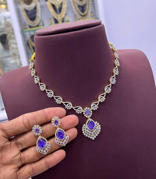 AD Stones Necklace