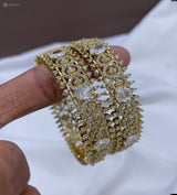 Victorian Polish AD Stones Bangles