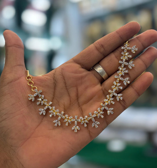 Premium AD Stones Ear Chains