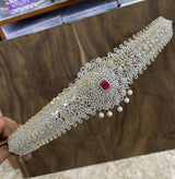 American Diamond Stones Bridal Hip Belt