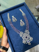 American Diamond Stones Bridal Layer Haram