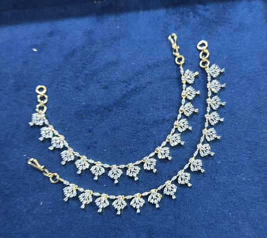 AD Stones Ear Chains