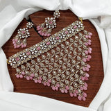 Moissanite Stones Bridal Necklace - Nakshatra Jewels