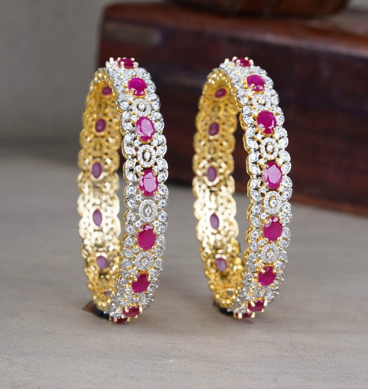 AD Stone Bangles