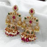 Premium AD Stone Earrings - Nakshatra Jewels