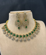 Victorian Polish AD Stones Necklace