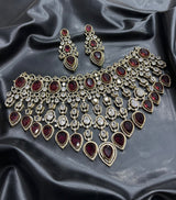 Victorian Polish with AD Stones Bridal Choker