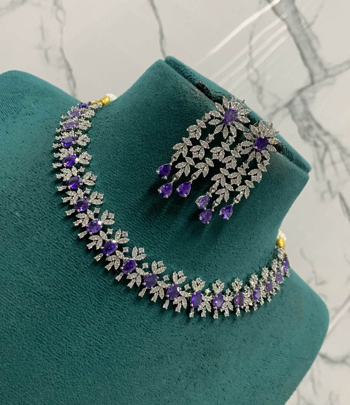 AD Stones Necklace