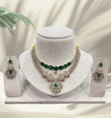 Victorian Polish AD Stones Necklace