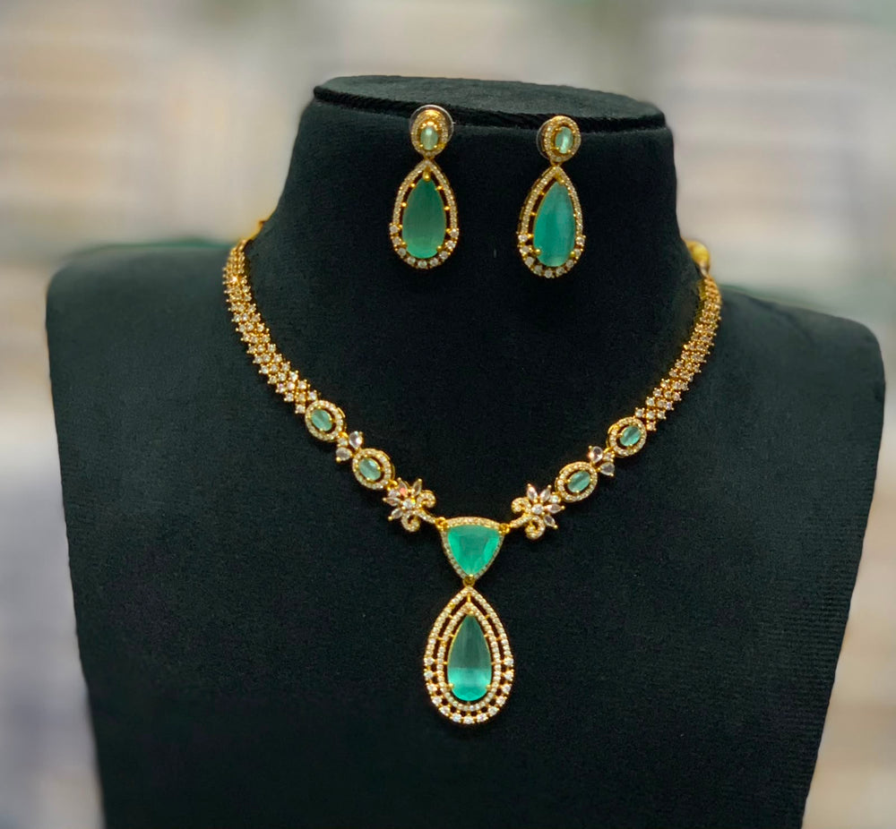 AD Stones Necklace