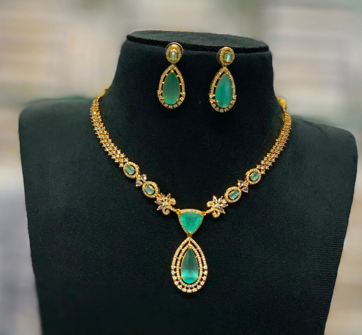 AD Stones Necklace
