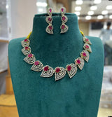 American Diamond Stones Necklace
