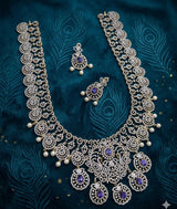 American Diamond Stones Bridal Haram