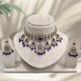 Victorian Polish with AD Stones Bridal Choker
