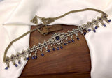 Victorian Polish AD Stones Hip Chain - Nakshatra Jewels