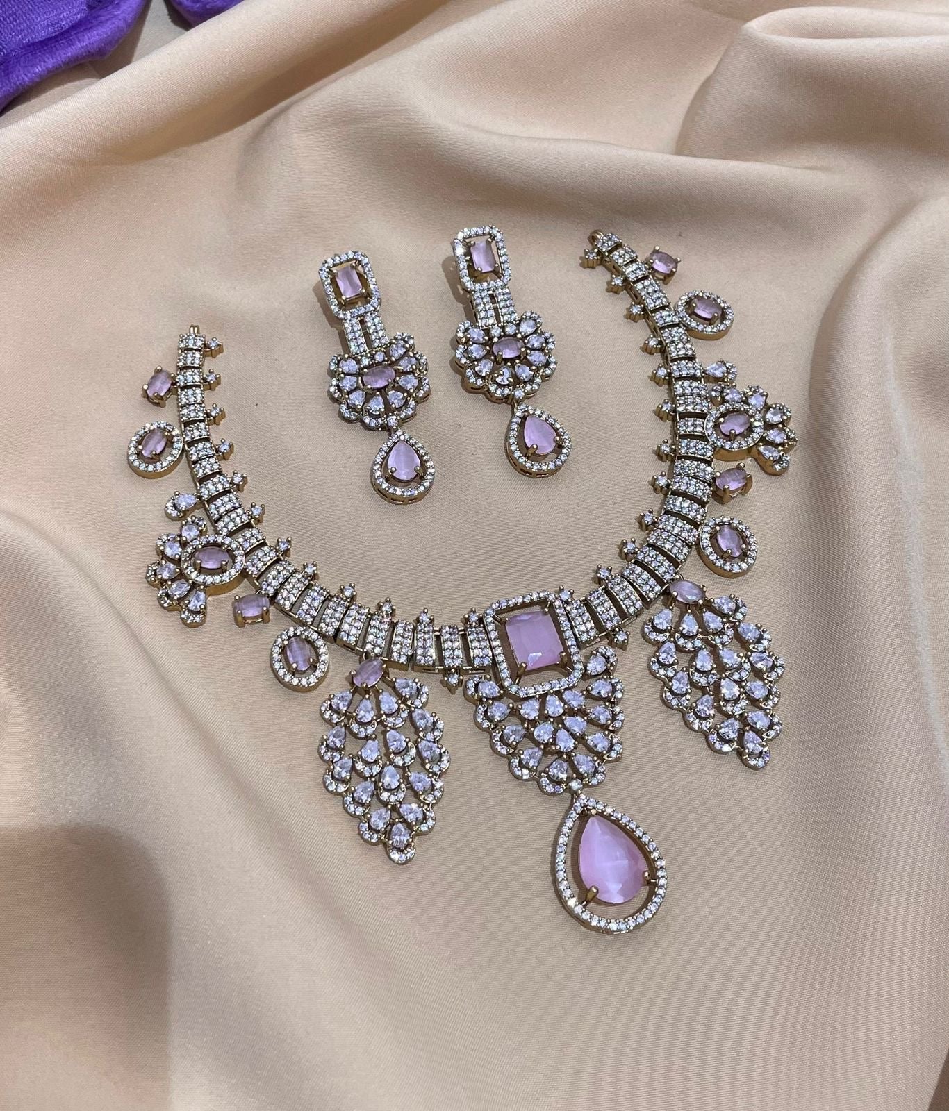 AD Stones Necklace