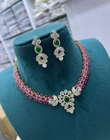 AD Stones Kante Necklace - Nakshatra Jewels