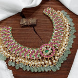 Jaadu Kundan Stones Bridal Necklace - Nakshatra Jewels