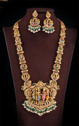 Nakshi Work with AD Stones Bridal Haram