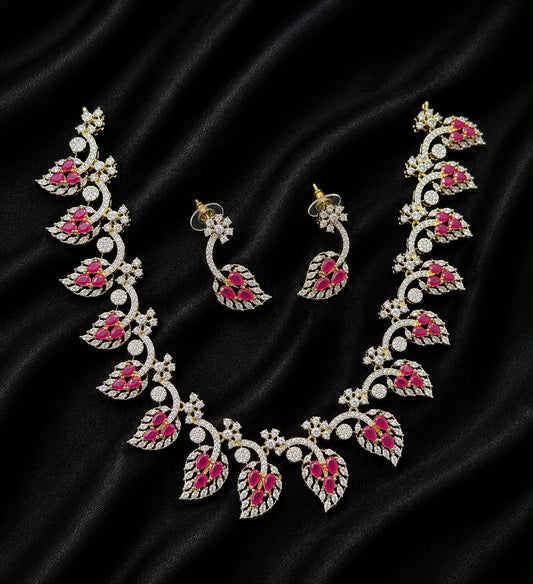 AD Stones Necklace