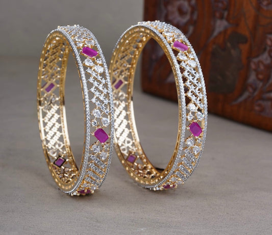 AD Stone Bangles