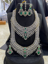 American Diamond Stones Bridal Combo