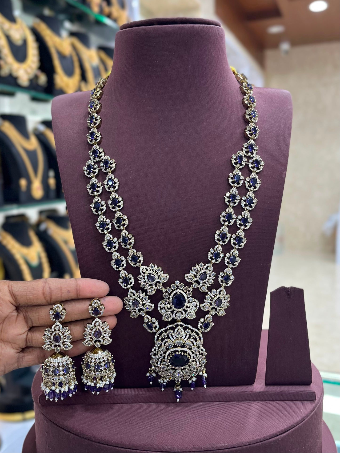 Victorian Polish with AD Stones Layer Haram
