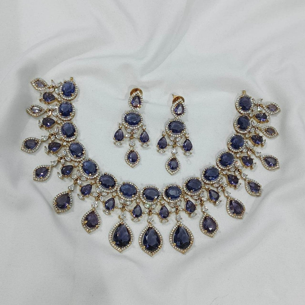 AD Stones Necklace - Nakshatra Jewels