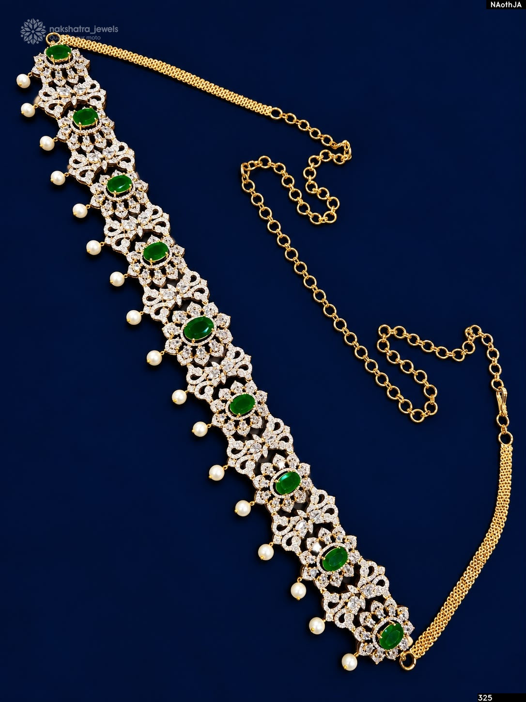 American Diamond Stones Bridal Hip Chain