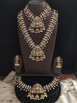 Moissanite Stones Bridal Set - Nakshatra Jewels
