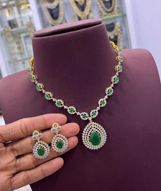 AD Stones Necklace