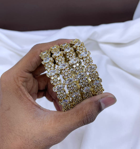 Victorian Polish AD Stone Bangles