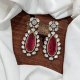 Mossianite Stones Bridal Earrings - Nakshatra Jewels