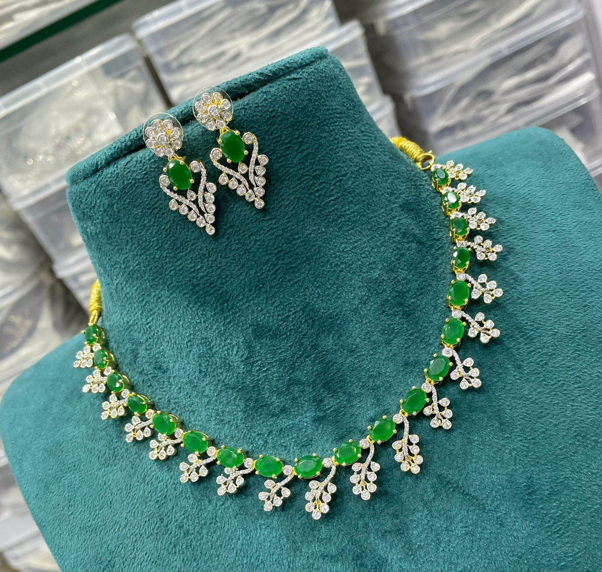 AD Stones Necklace