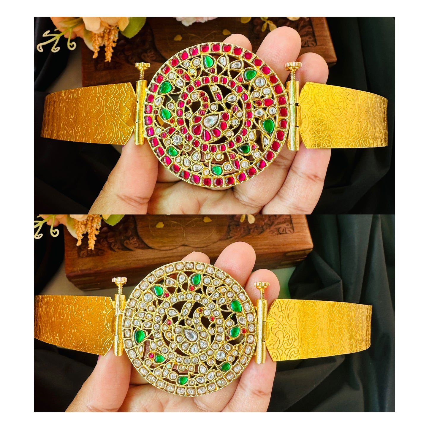 Jadua Kundan 2 in 1 Bridal Hipbelt